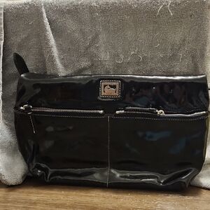 Dooney & Bourke Black Patent Leather Bag